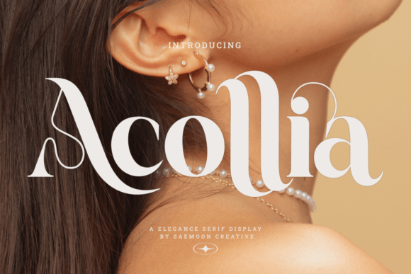 Acollia Serif Font for Modern Campaign Design