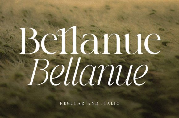Bellanue: A Sophisticated Serif Font for Modern Branding