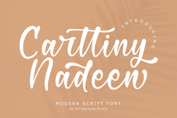 Carttiny Nadeen: A Timeless Script Font for Creative Projects