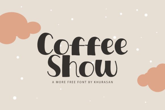 Coffee Show: A Modern Typeface for Editorial Elegance