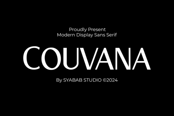 Couvana: A Modern Font for Professional Branding