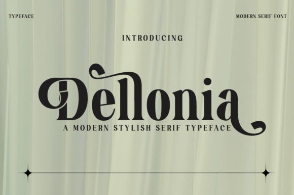 Dellonia Serif Font for Branding Projects