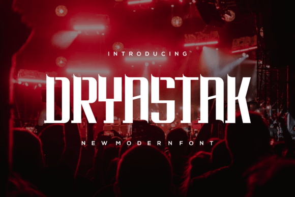 Dryastak Serif Font for Handmade Creations