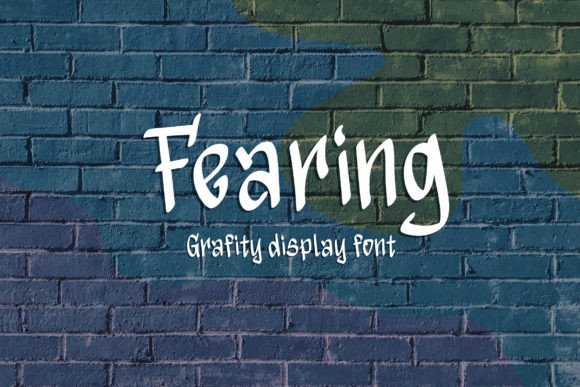 Fearing Font for Bold Campaign Designs