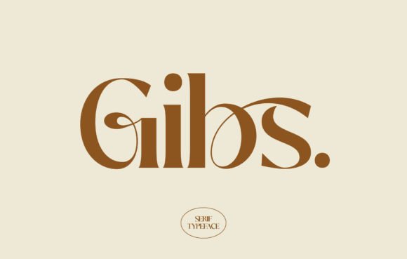 Gibs Serif Font for Modern Branding Projects