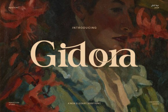 Gidora Serif Font for Modern Editorial Design
