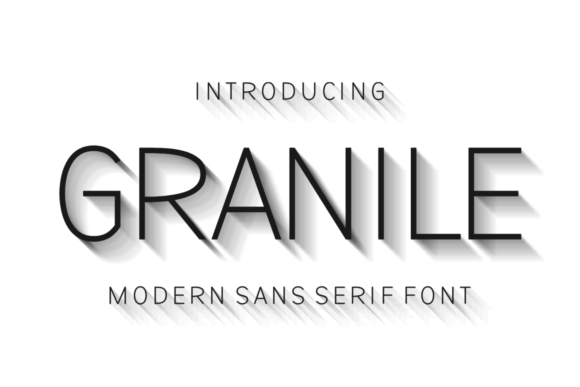 Granile: A Modern Sans Serif Font for Polished Branding