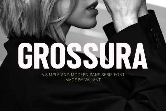 Grossura Sans Serif for Modern Branding