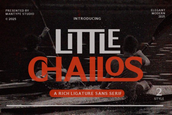 Little Chailos: A Modern Sans Font for Feminine Branding