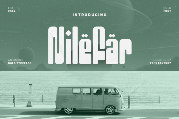 Nilefar: A Bold Typeface for Branding Impact