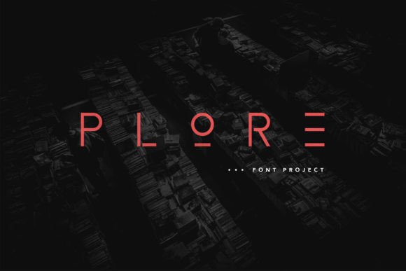 Plore Font for Modern Marketing and Design