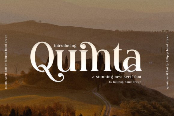 Quinta: A Modern Serif Font for Polished Branding
