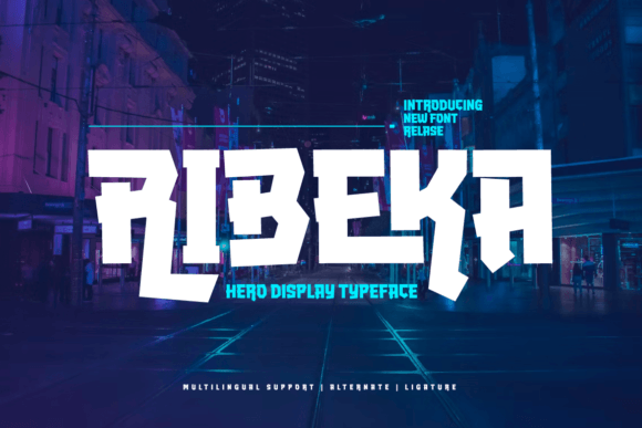Ribeka: A Bold Font for Professional Branding