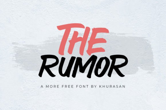 The Rumor Font for Web Design: A Modern Display Typeface
