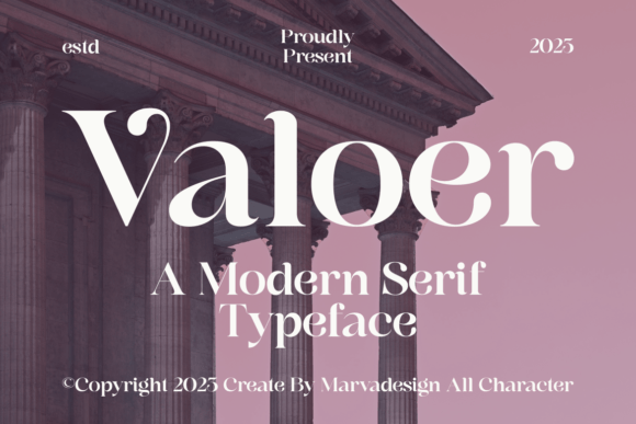 Valoer Font for Modern Branding and Digital Design