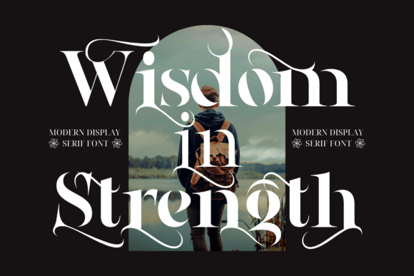 Wisdom in Strength Font for Timeless Editorial Design