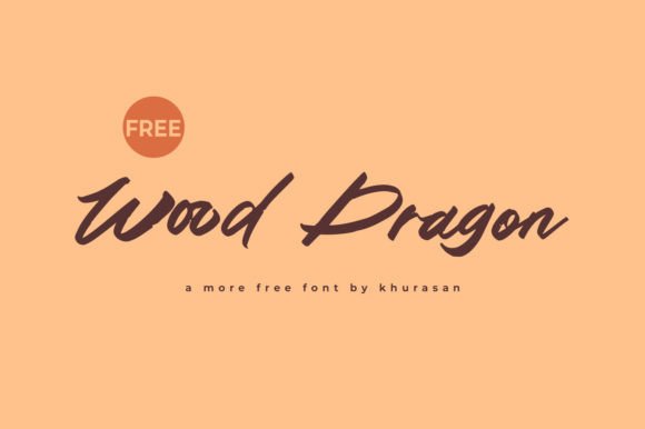 Wood Dragon: A Modern Font That Boosts Brand Identity